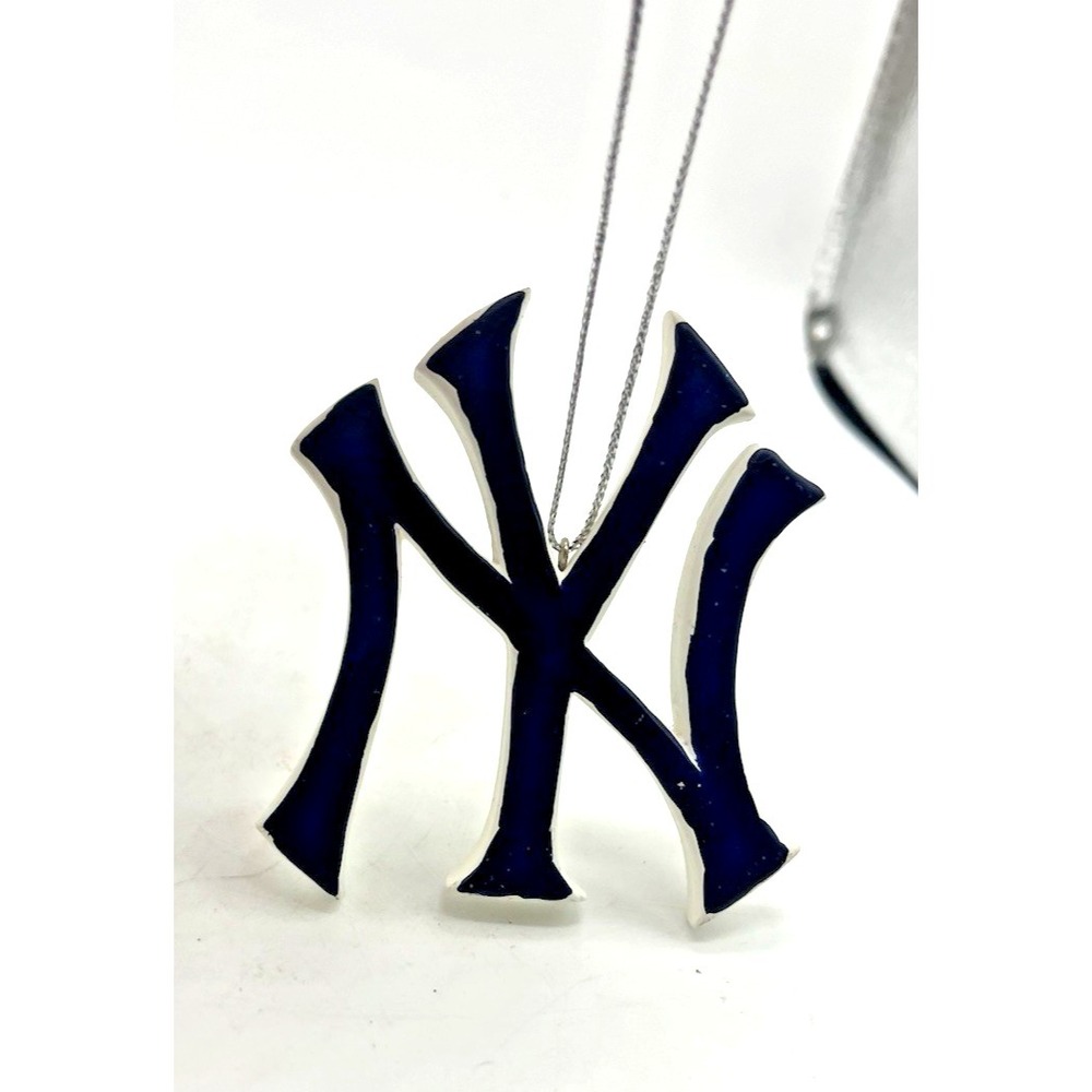 New York Yankees Insignia Logo Christmas Ornament Hanging Collectible MLB Fan